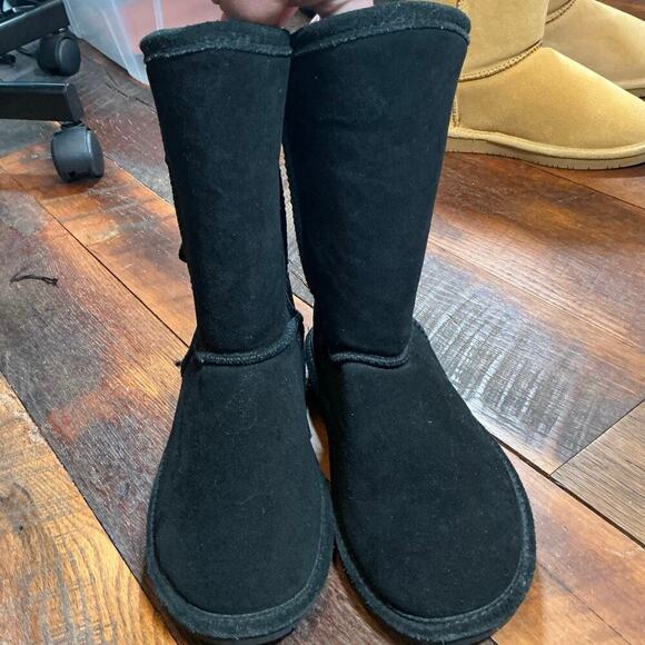 BEARPAW Boshie Sheepskin Winter Pull On Boots Size 7 NWOT - Picture 2 of 5